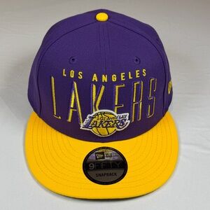 NBA - Los Angeles Lakers 9FIFTY
Adjustable Snap-Back New Era Cap - Purple/Yellow
